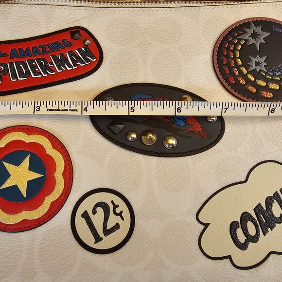 Large Coach Spiderman wristlet - Picture 6 of 10